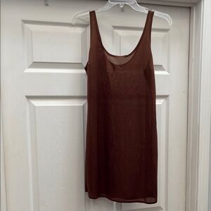 SPANX Chocolate Brown Chemise Slip